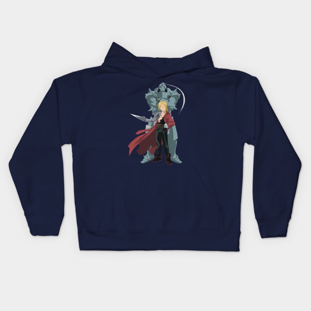 The Elric Brothers Kids Hoodie by Spyrome876